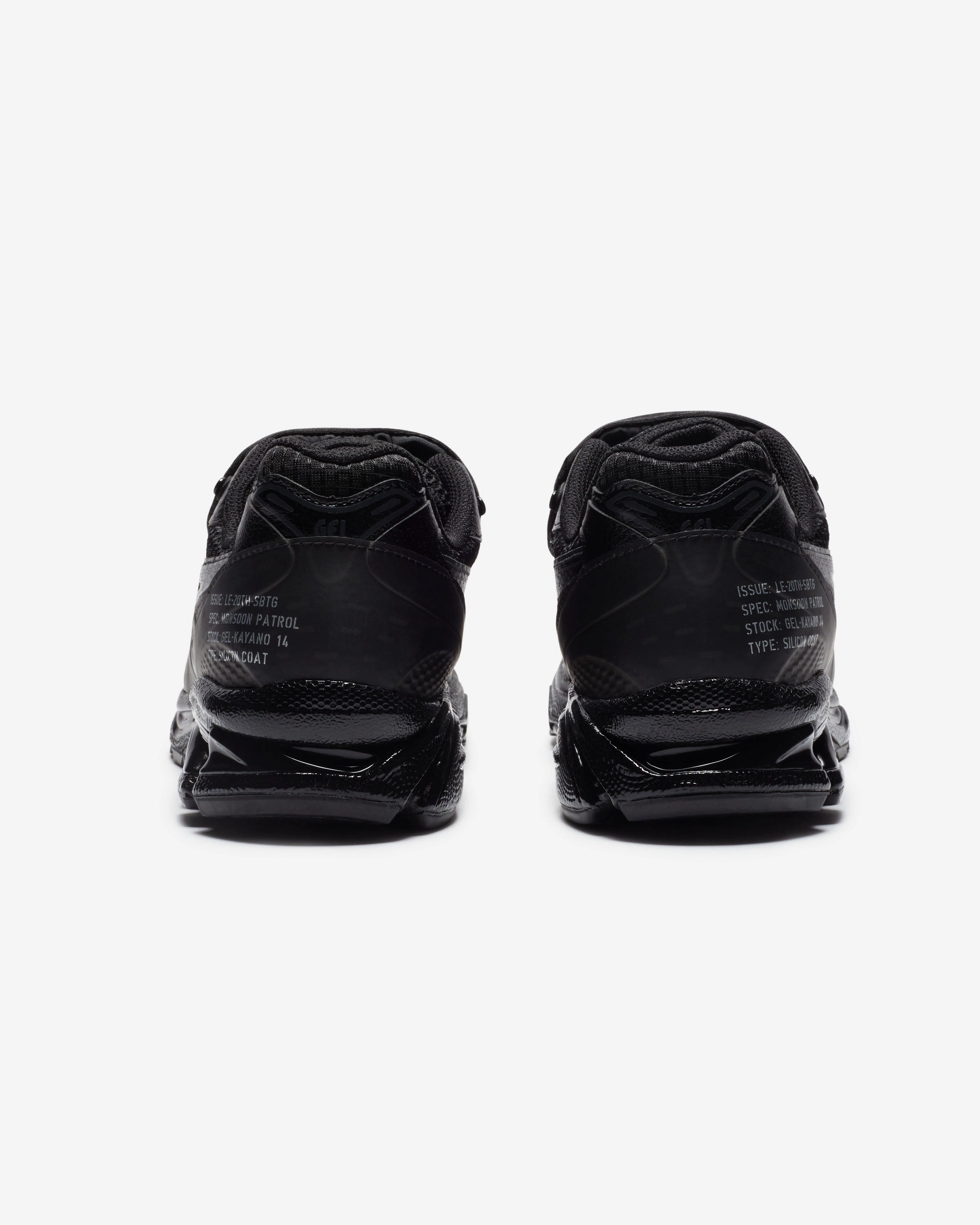 ASICS X SBTG GEL-KAYANO 14 - BLACK Performance comfort sneakers