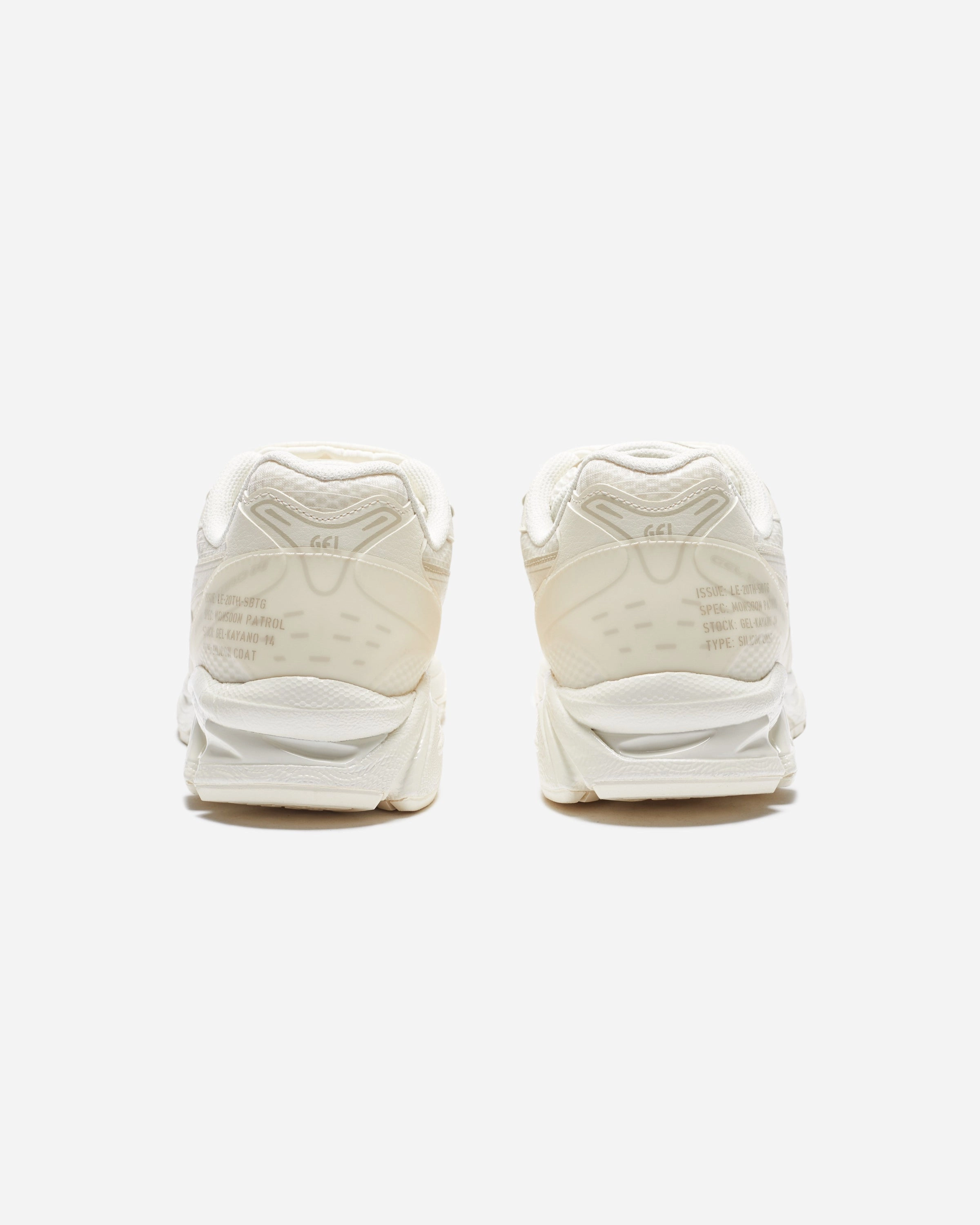 ASICS X SBTG GEL-KAYANO 14 - CREAM Performance comfort sneakers