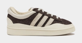 Bad Bunny Last Campus Infant Toddler Lifestyle Shoes (Deep Brown/Chalk/Pink) Free Shipping Adidas Campus sneakers with vintage street style