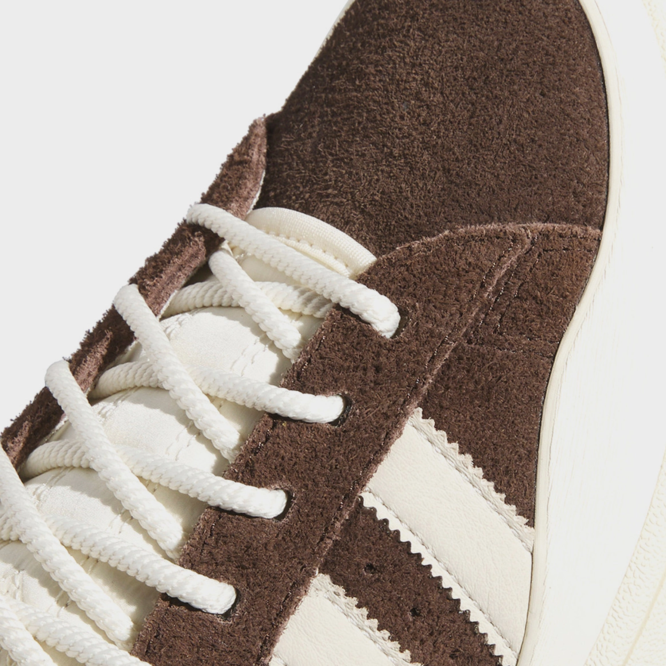 Bad Bunny Last Campus Mens Lifestyle Shoes (Deep Brown/Chalk/Pink) Free Shipping Classic suede trainers