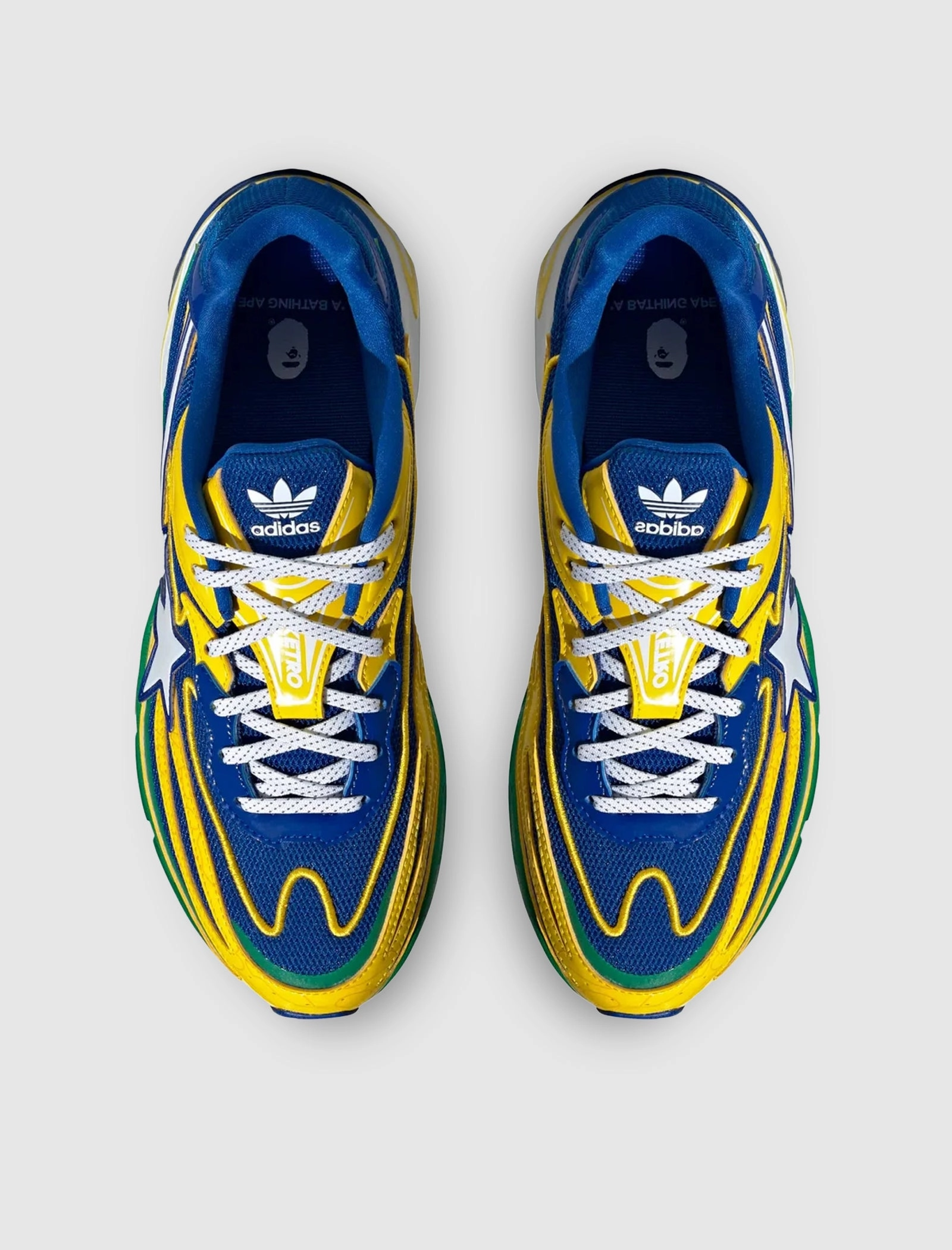 BAPE ORKETRO "YELLOW/BLUE/GREEN" Everyday trainers for men