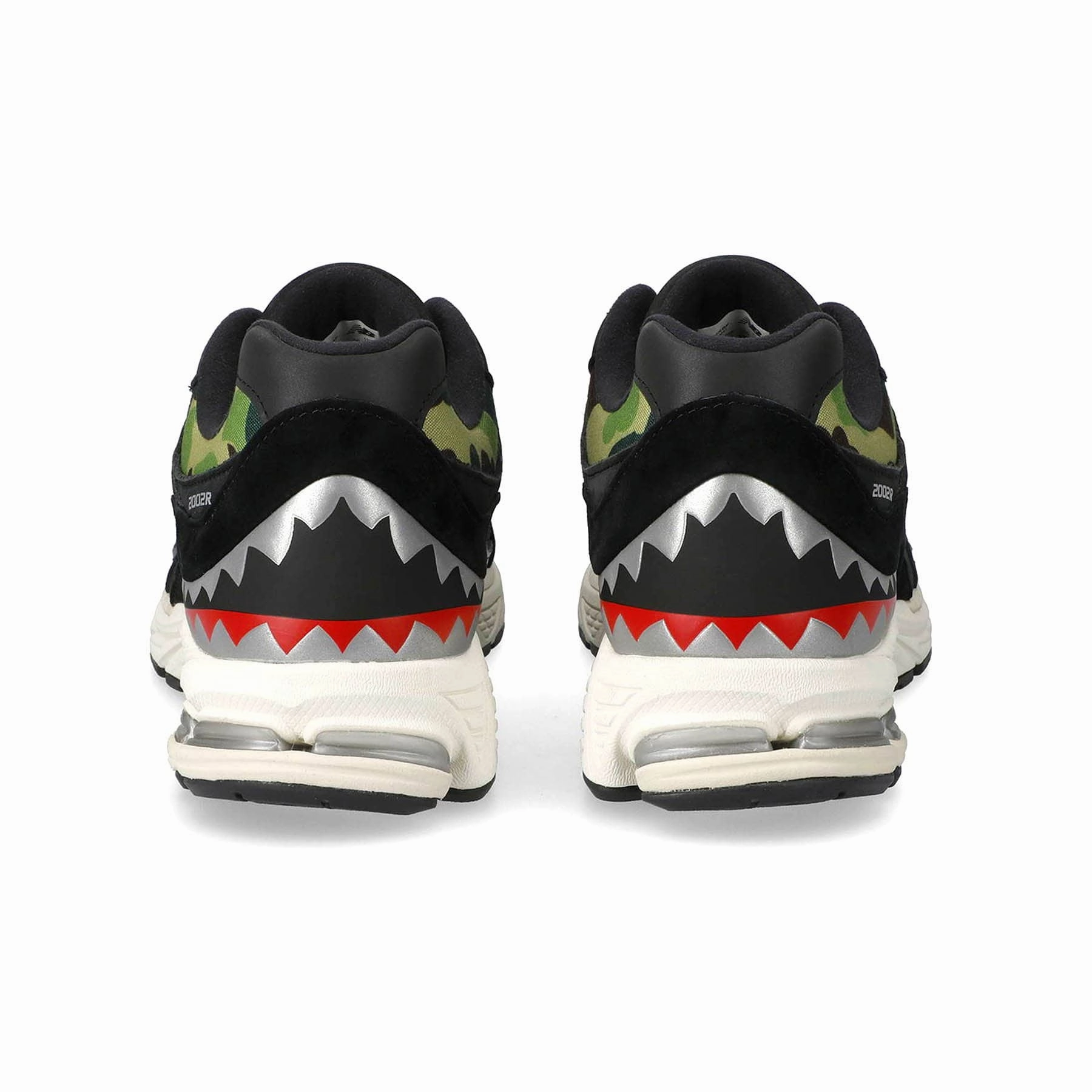 BAPE x 2002R 'Apes Together Strong - Black Camo' Cushioned running footwear