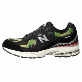 BAPE x 2002R 'Apes Together Strong - Black Camo' All-purpose NB 2002R trainers