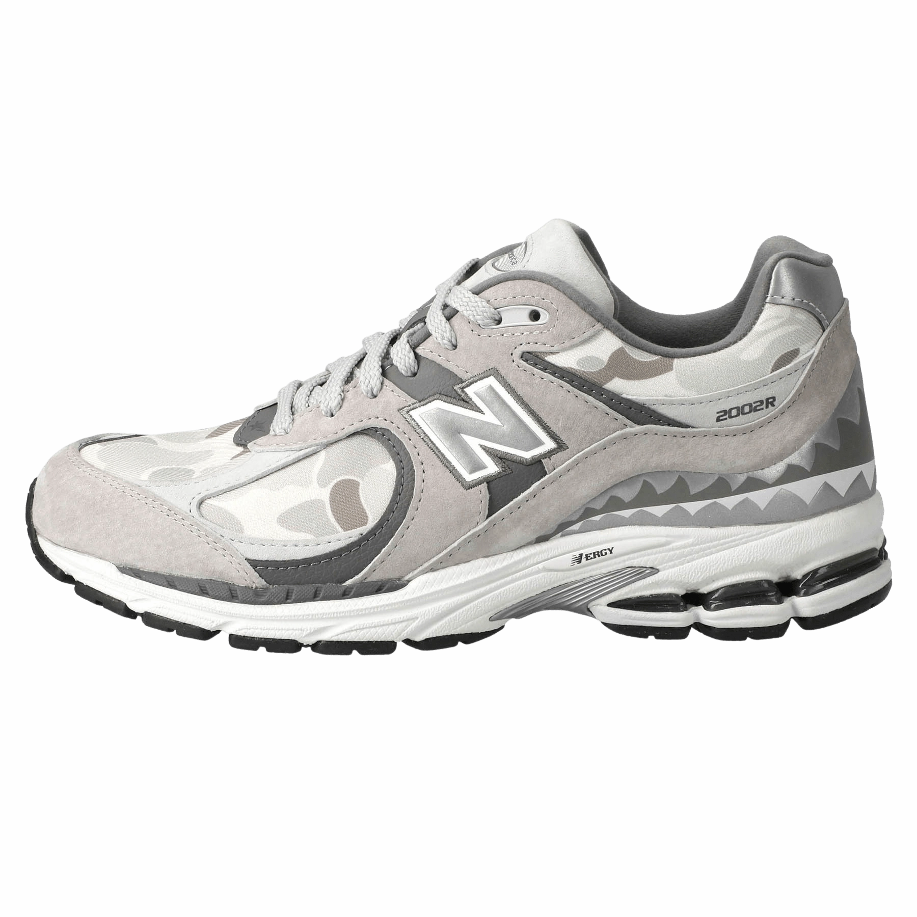 BAPE x 2002R 'Apes Together Strong - Grey Camo' All-purpose NB 2002R trainers