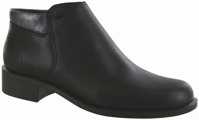 Bethany - Incense Black SAS comfort walking shoes with supportive build