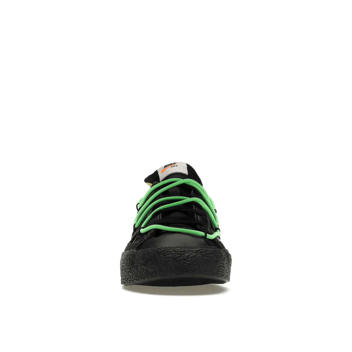 Blazer Low x Off-White Black Electro Green Off White X