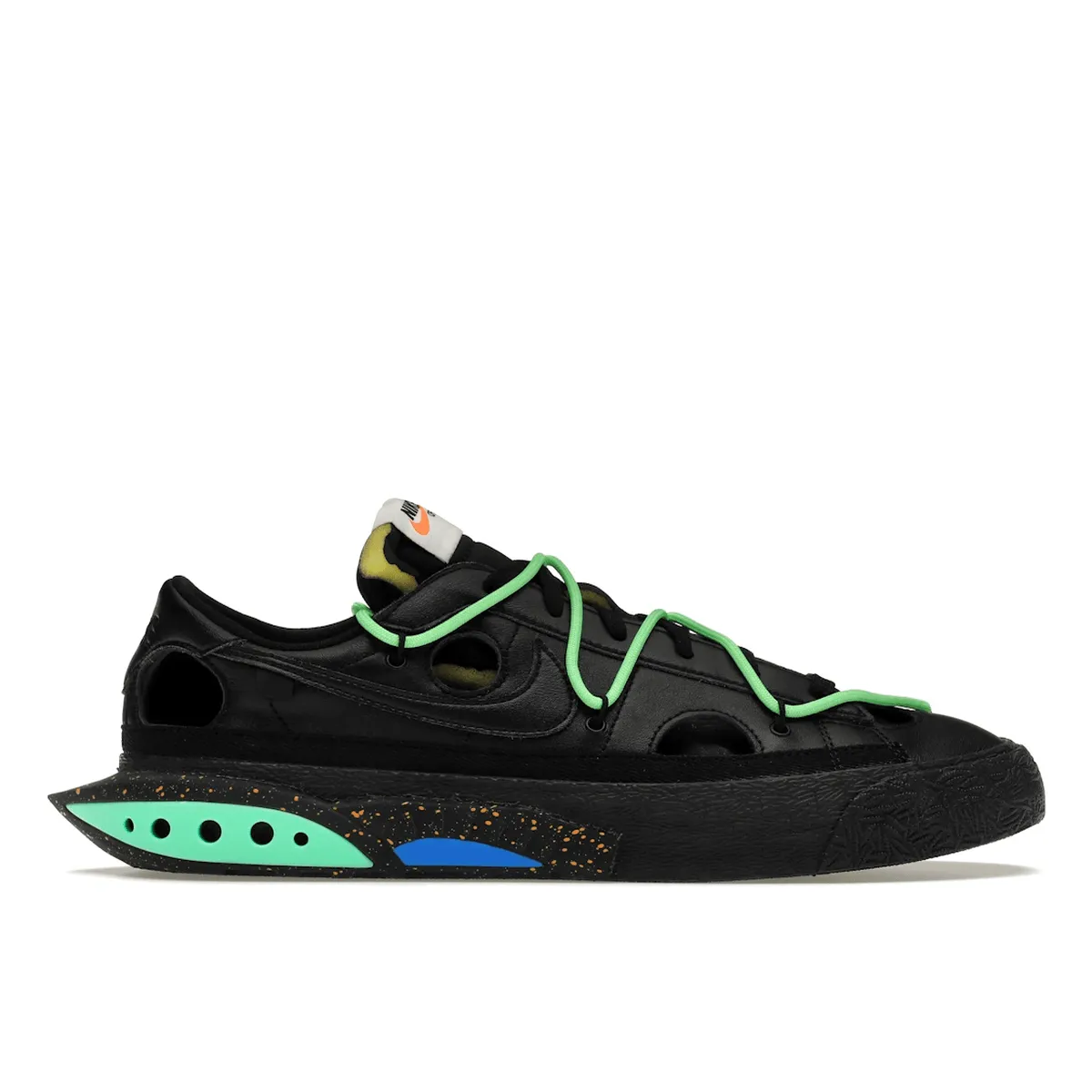Blazer Low x Off-White Black Electro Green nike x off white limited edition sneakers