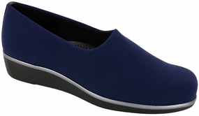 Bliss - Navy SAS comfort walking shoes with supportive build