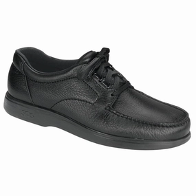 Bout Time - Black SAS comfort walking shoes with supportive build
