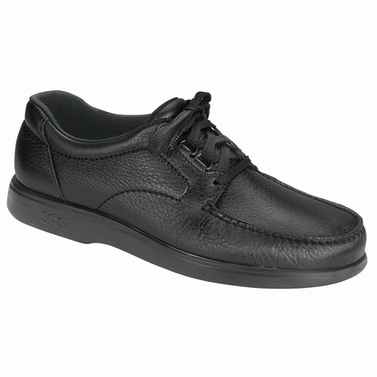 Bout Time - Black SAS comfort walking shoes with supportive build