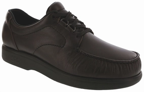 Bout Time - Cacao SAS comfort walking shoes with supportive build