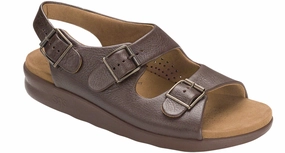 Bravo - Brown SAS comfort walking shoes with supportive build