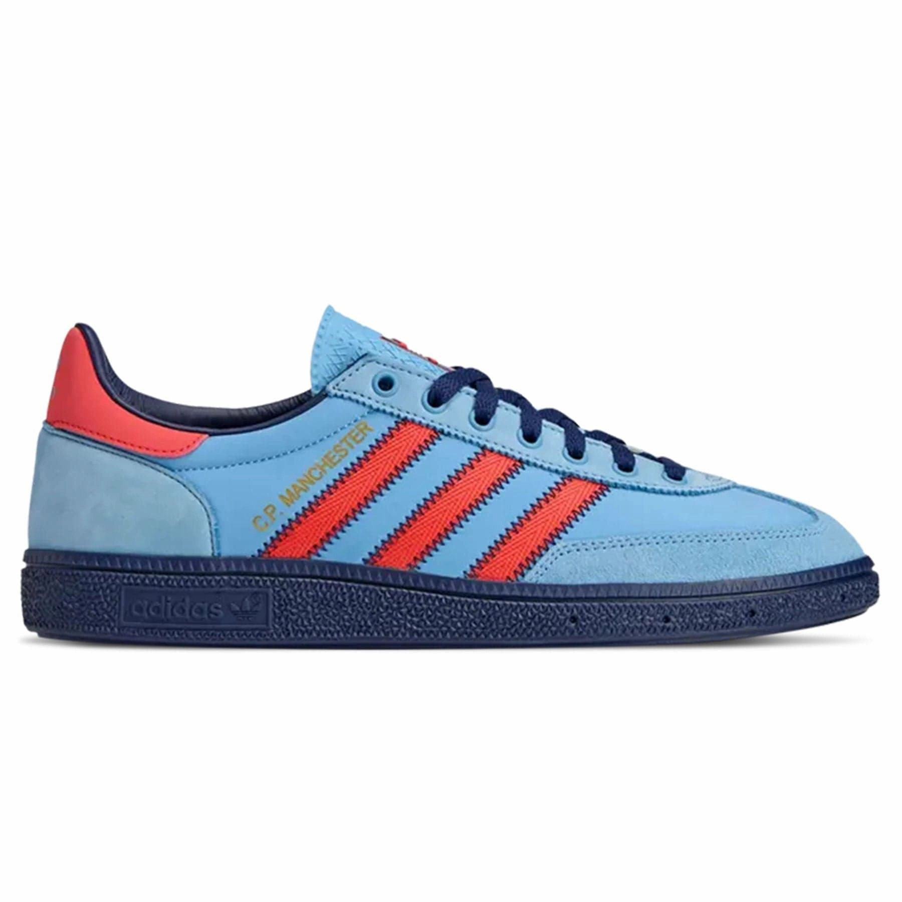 C.P. Company x adidas GT Manchester SPZL 'Light Blue Bright Red' Low-profile athletic trainers
