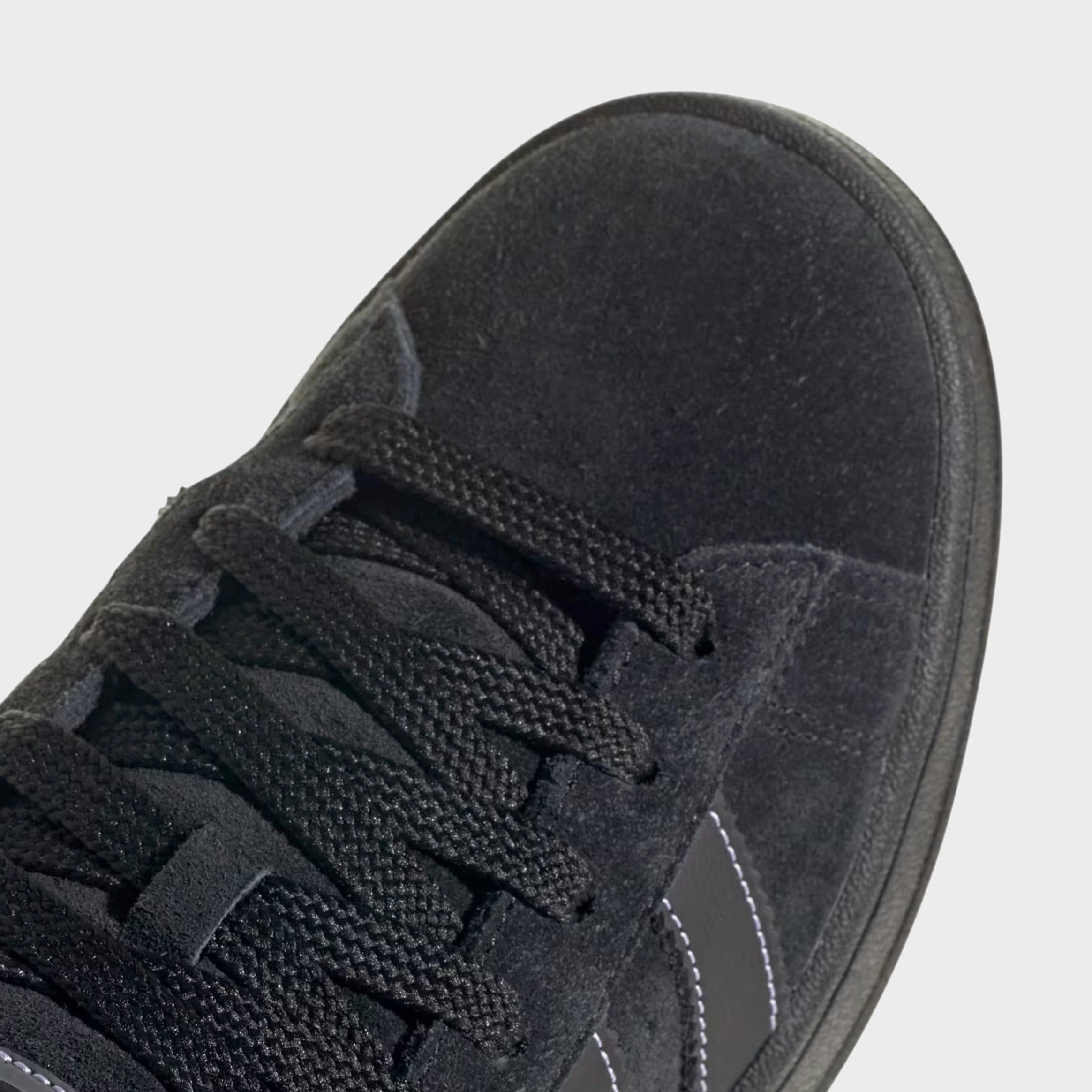 Campus 00s Core Black Mens Lifestyle Shoes (Core Black/Core Black/Cloud White) Classic suede trainers