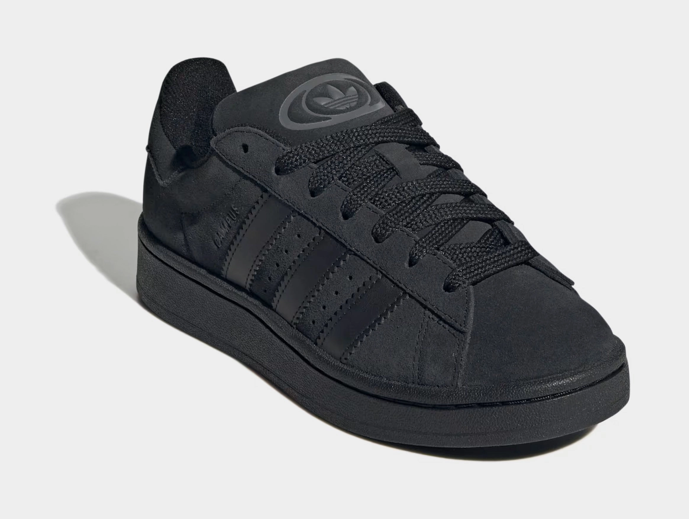 Campus 00s Grade School Lifestyle Shoes (Core Black) Classic suede trainers