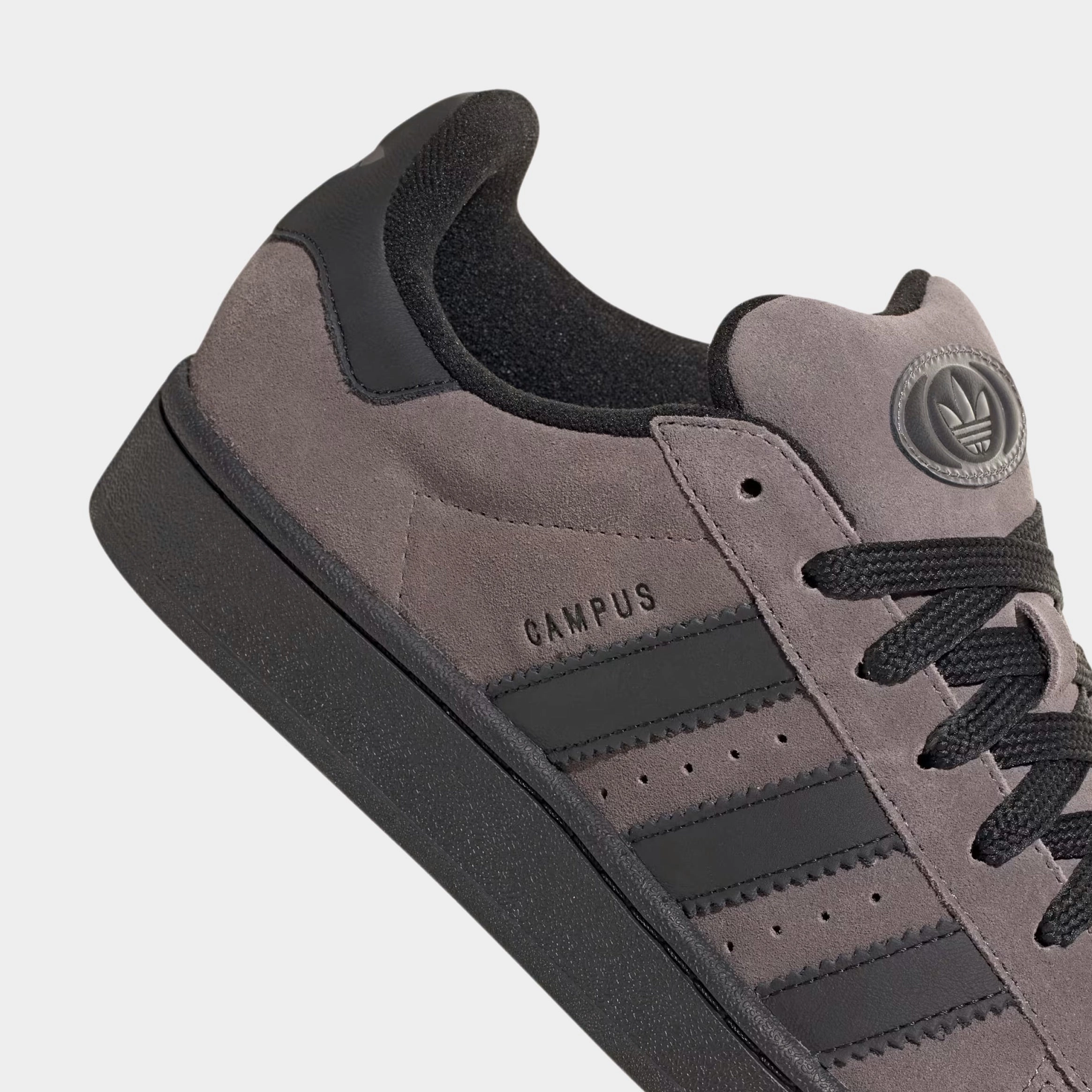 Campus 00s Mens Lifestyle Shoes (Charcoal/Black) Classic suede trainers