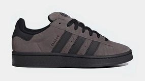 Campus 00s Mens Lifestyle Shoes (Charcoal/Black) Adidas Campus sneakers with vintage street style