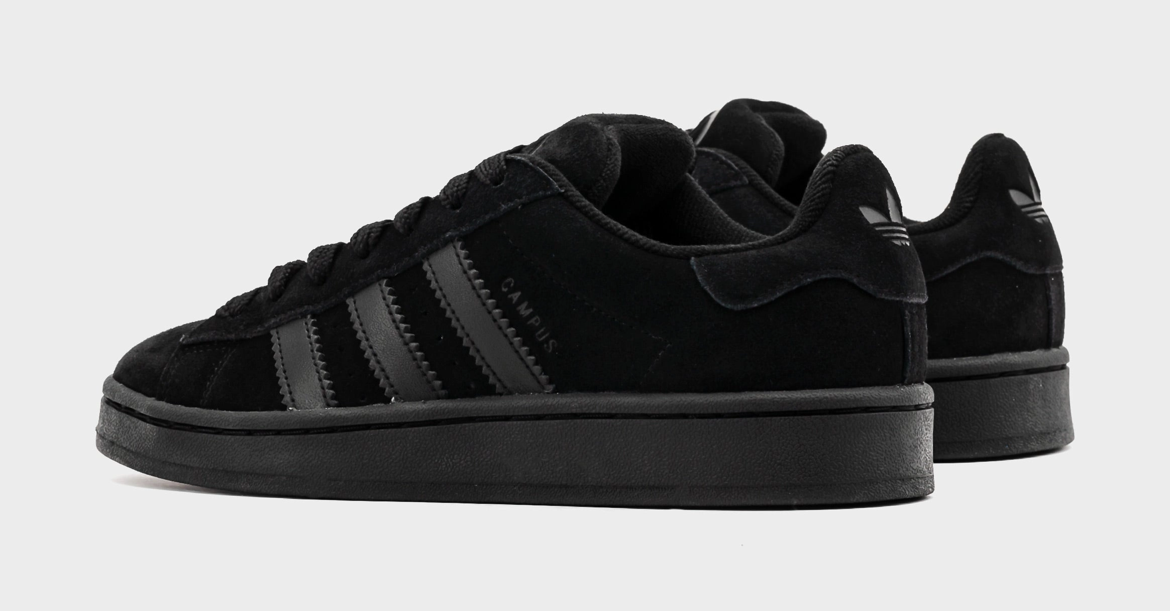 Campus 00s Mens Lifestyle Shoes (Core Black/Black) Classic suede trainers