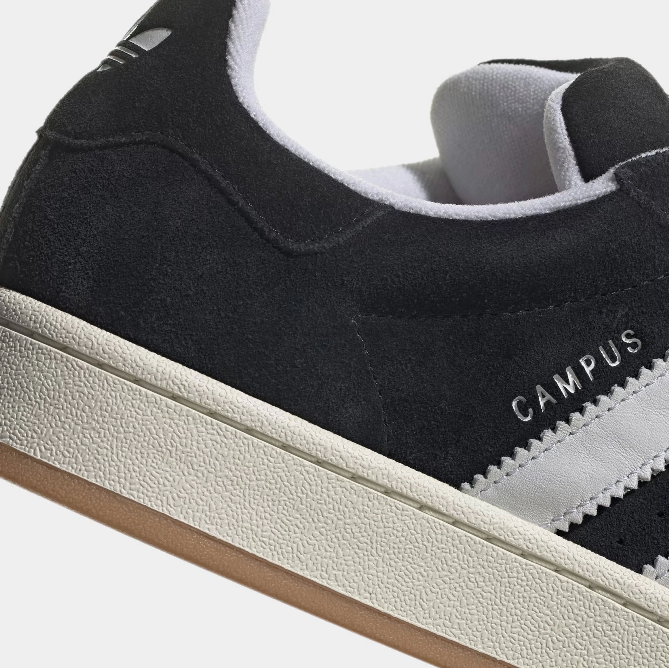 Campus 00s Mens Lifestyle Shoes (Core Black/Cloud White/Off White) Classic suede trainers