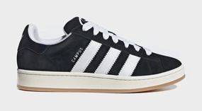 Campus 00s Mens Lifestyle Shoes (Core Black/Cloud White/Off White) Adidas Campus sneakers with vintage street style