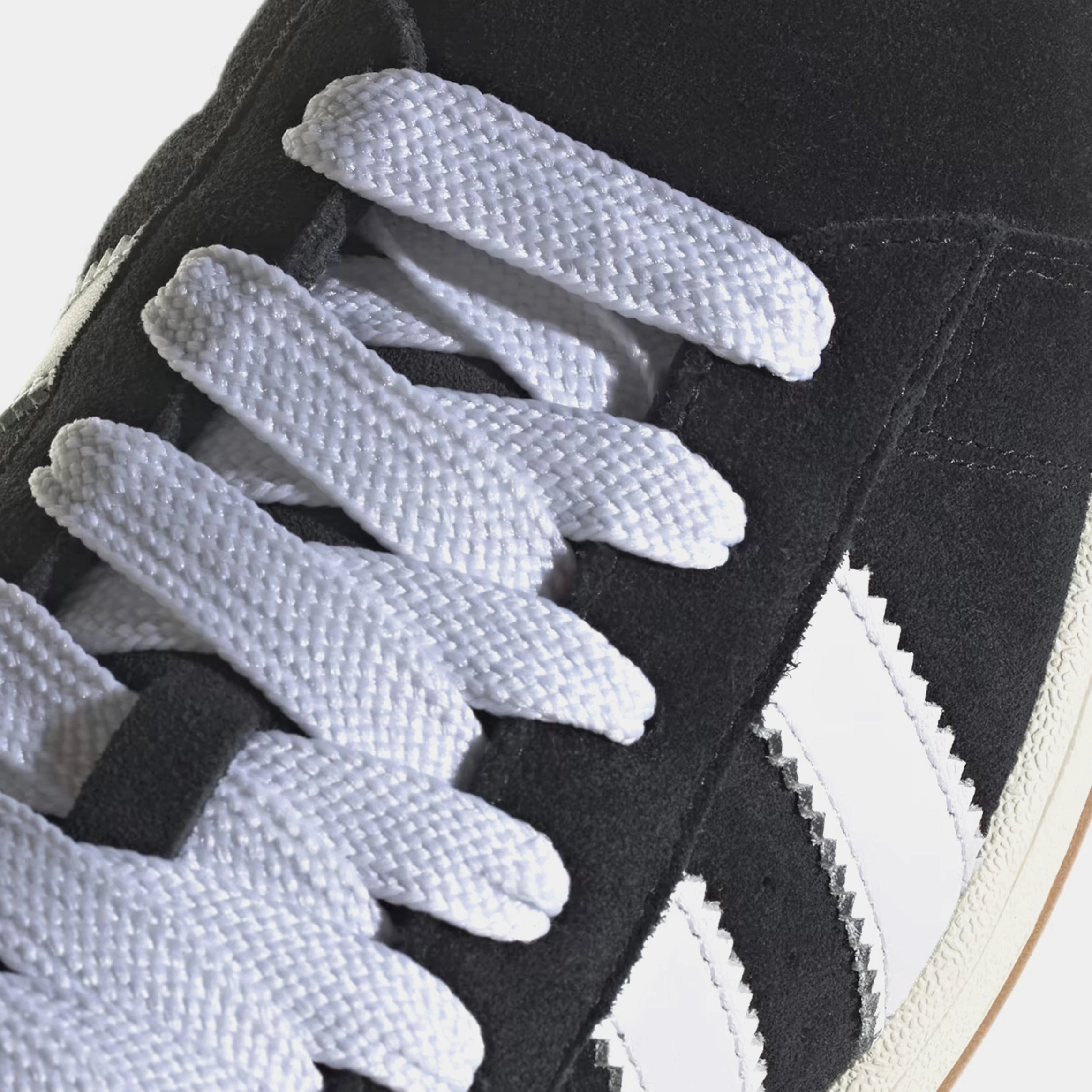 Campus 00s Mens Lifestyle Shoes (Core Black/Cloud White/Off White) Classic suede trainers