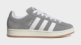 Campus 00s Mens Lifestyle Shoes (Grey/White) Adidas Campus sneakers with vintage street style