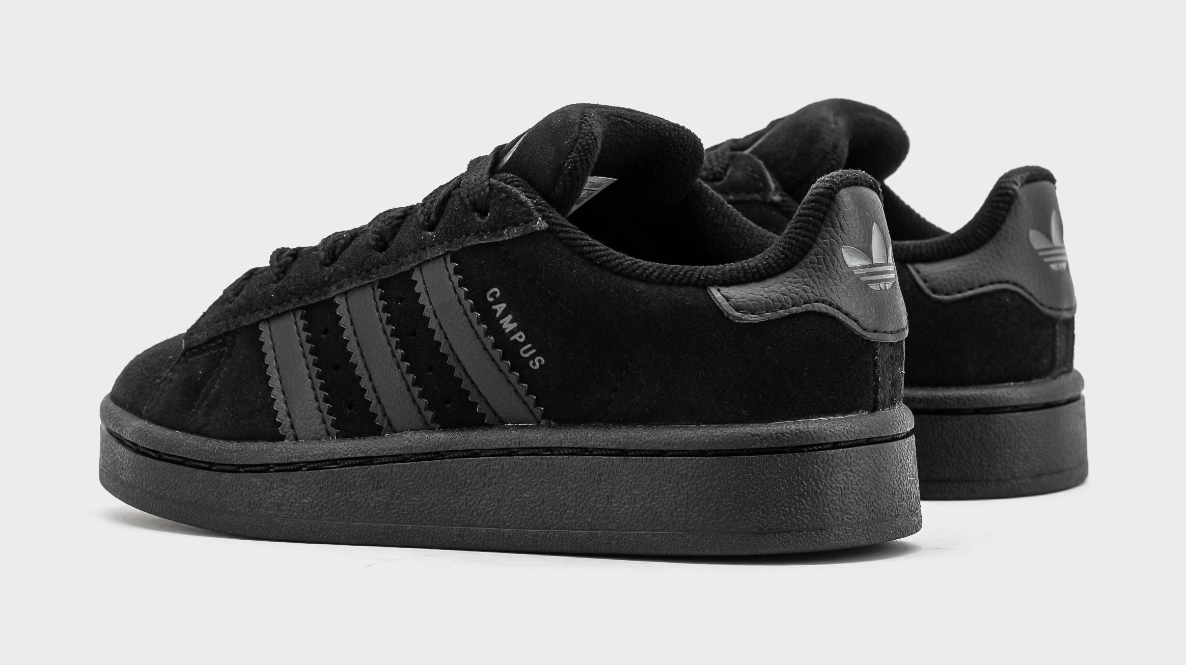 Campus 00s Preschool Lifestyle Shoes (Core Black) Classic suede trainers