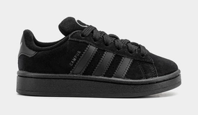 Campus 00s Preschool Lifestyle Shoes (Core Black) Adidas Campus sneakers with vintage street style