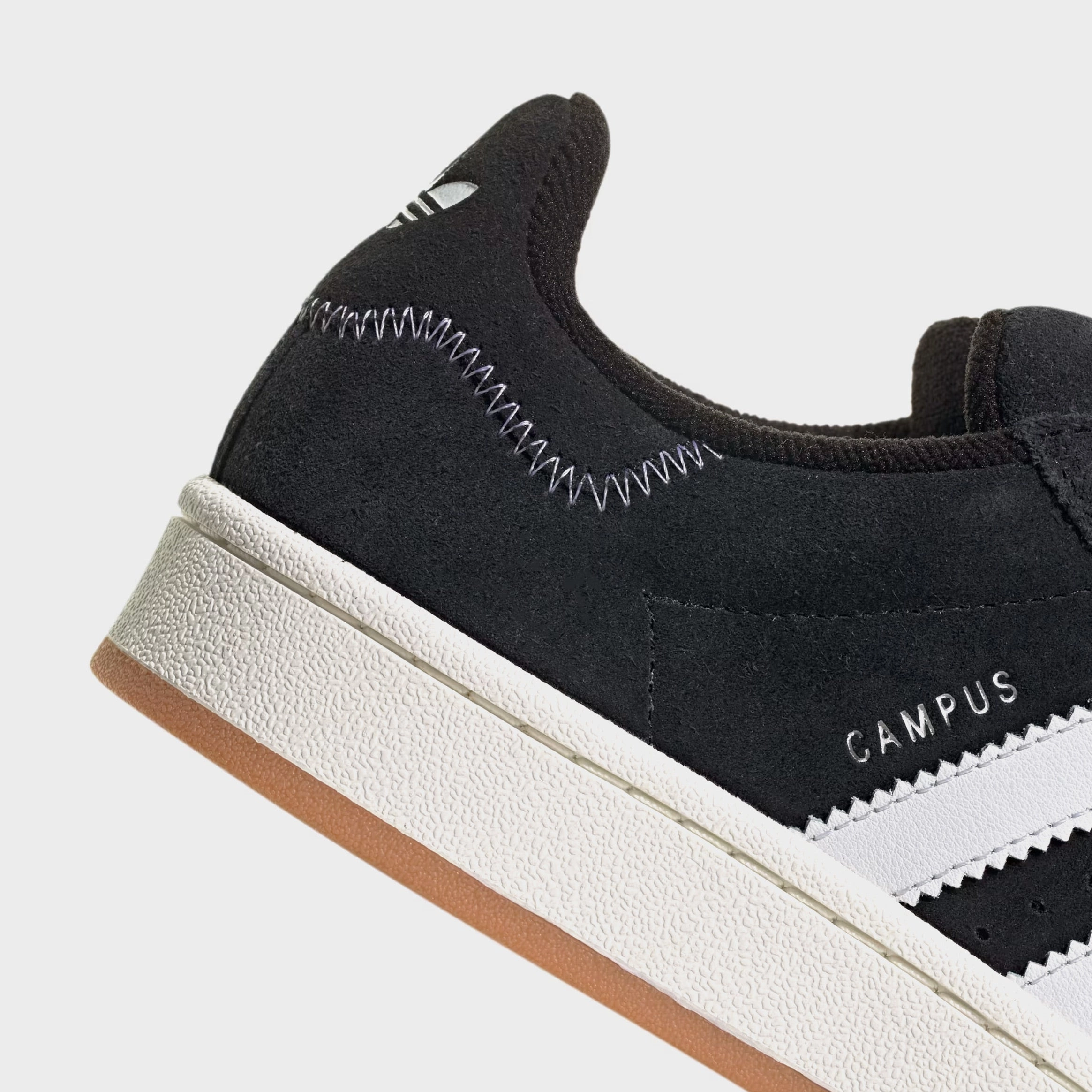 Campus 00s Womens Lifestyle Shoes (Black/White) Classic suede trainers