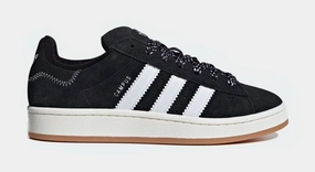 Campus 00s Womens Lifestyle Shoes (Black/White) Adidas Campus sneakers with vintage street style