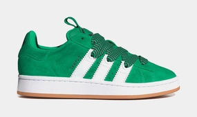 Campus 00s Womens Lifestyle Shoes (Surf Green/White) Adidas Campus sneakers with vintage street style