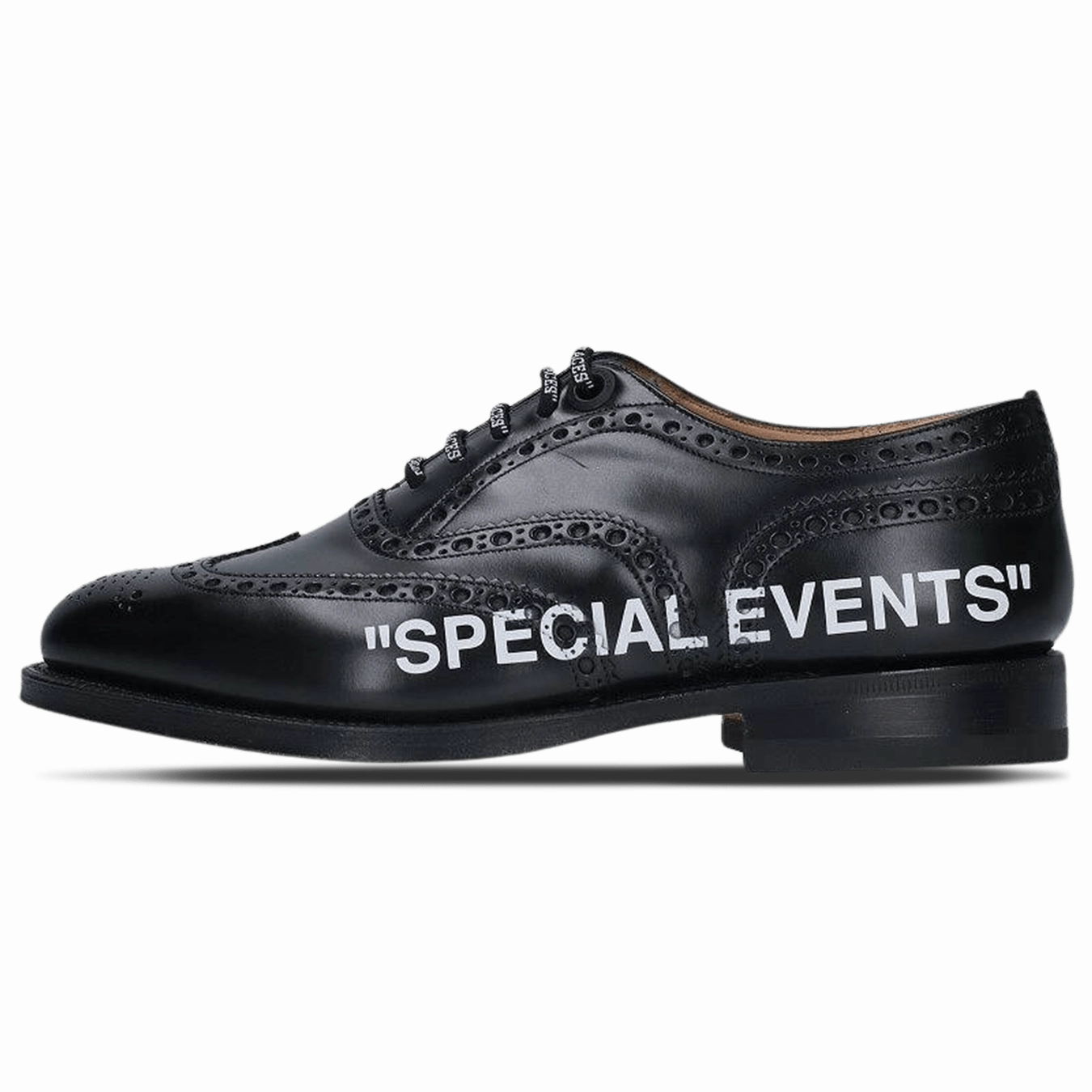 Church's x Off-White Burwood Flat Brogues "Special Events" off white branded stylish streetwear sneakers