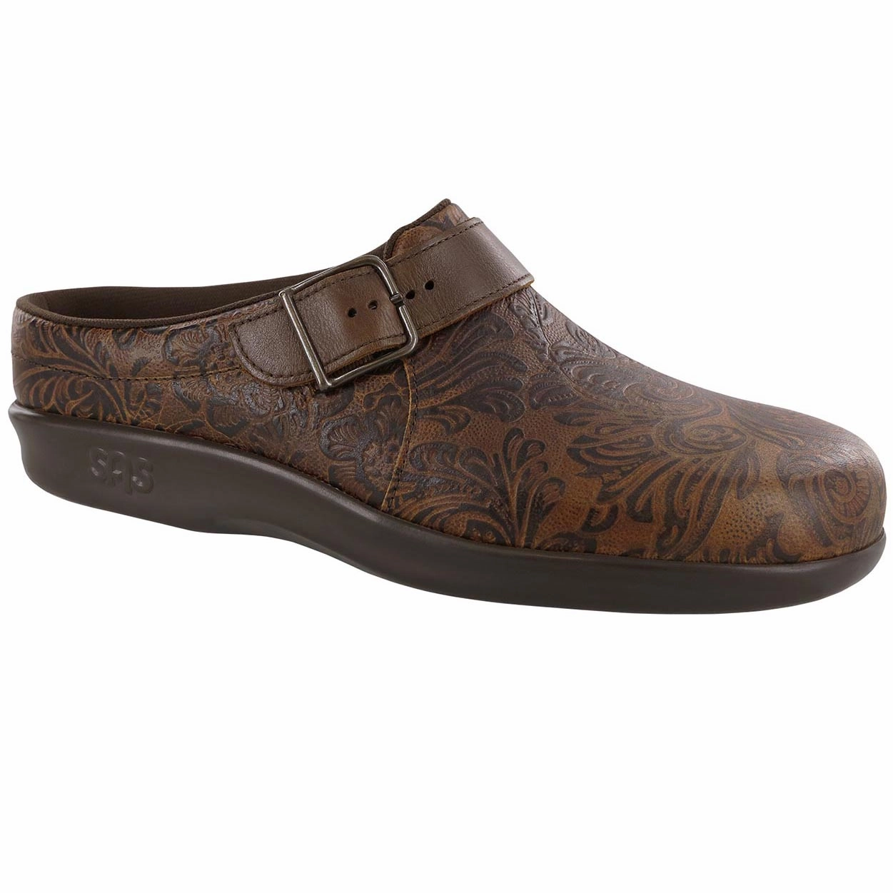 Clog - Cowboy Floral SAS comfort walking shoes with supportive build