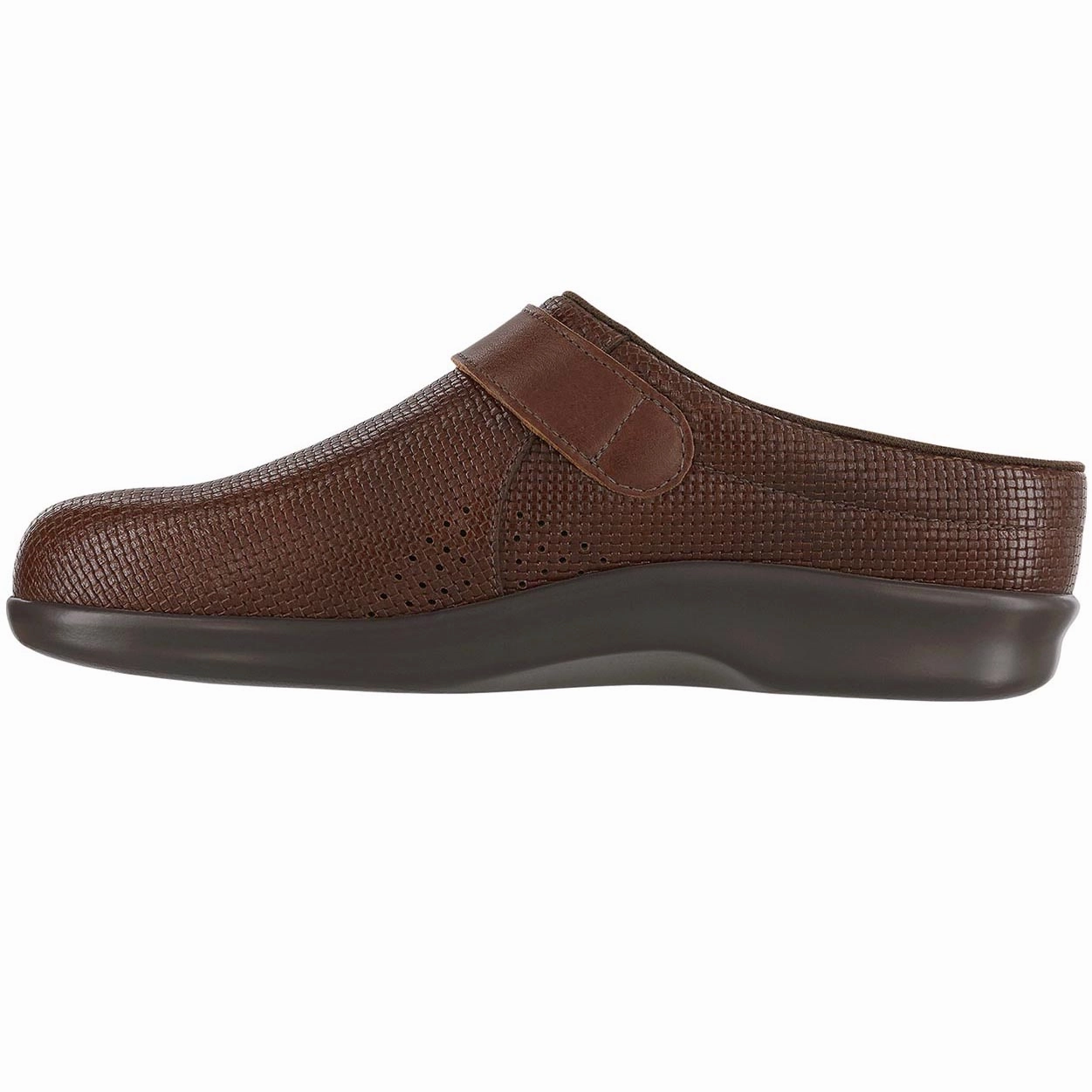 Clog - Woven Brown SAS orthopedic comfort shoes