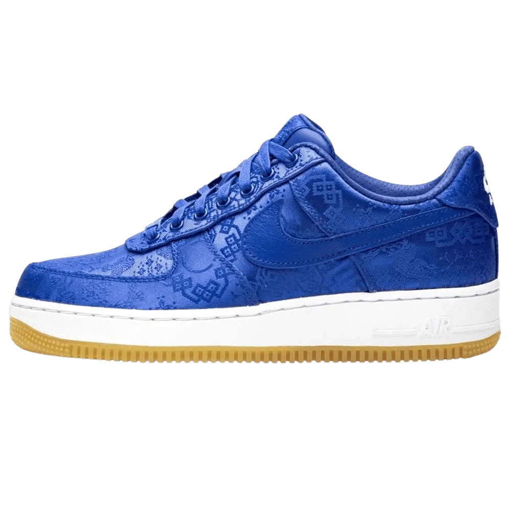 CLOT x Nike Air Force 1 PRM 'Royal Silk' Nike Air Force 1 timeless sneakers for any outfit