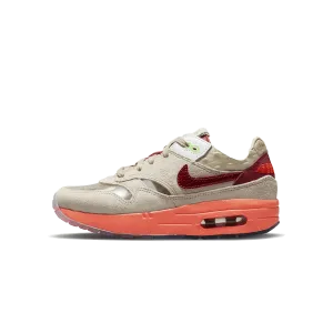 CLOT x Nike Air Max 1 PS 'Kiss of Death' 2021 Nike Air Max lifestyle sneakers with sport details