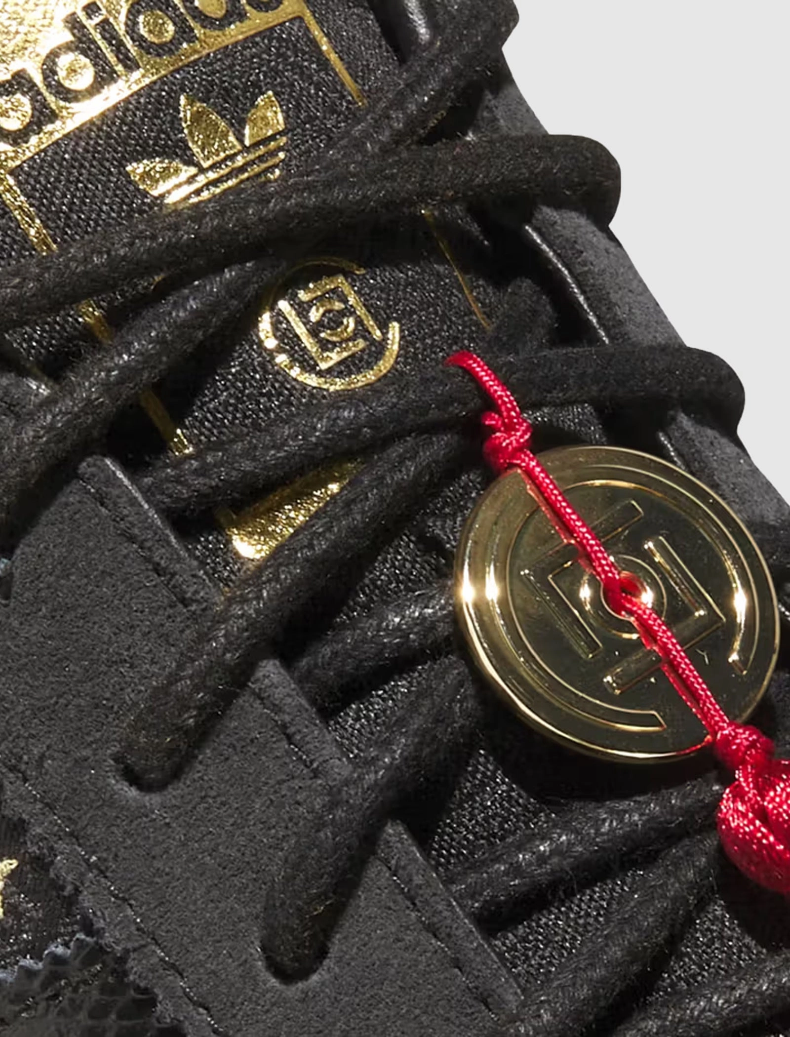 CLOT SUPERSTAR CHINESE NEW YEAR "CORE BLACK/CARBON/GOLD METALLIC" Everyday trainers for men