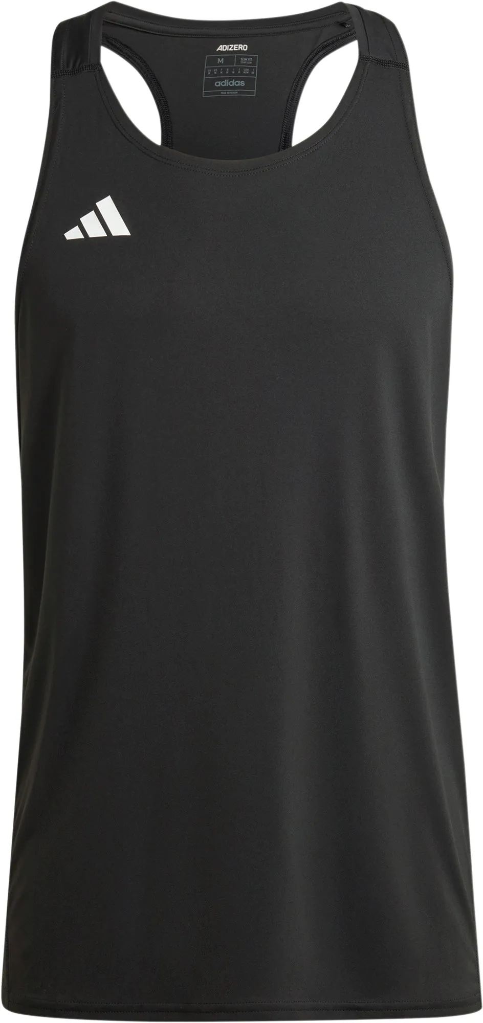 Clothing Adidas  Men adidas Adizero Essentials Mens Running Vest - Black