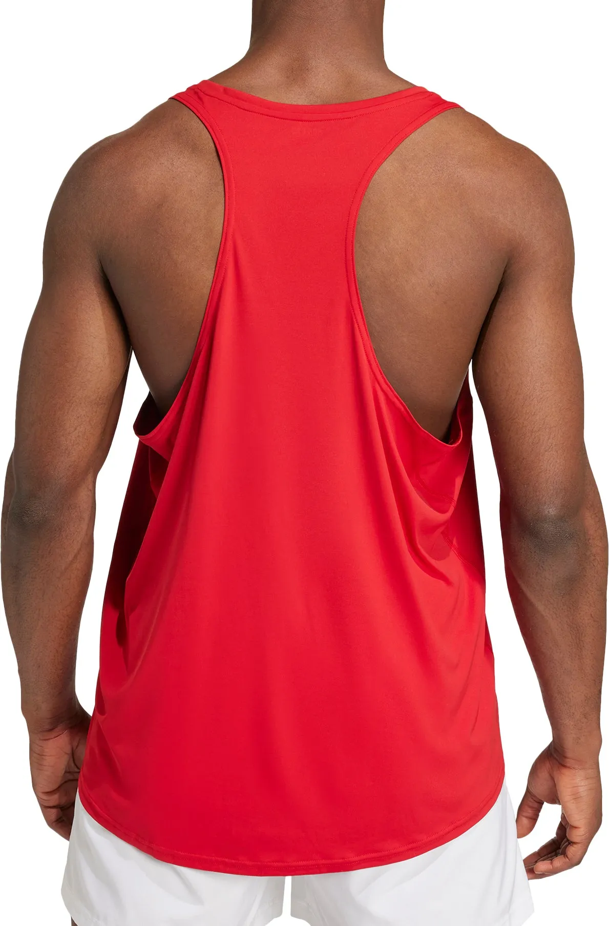 Clothing Adidas  Men adidas Adizero Essentials Mens Running Vest - Red