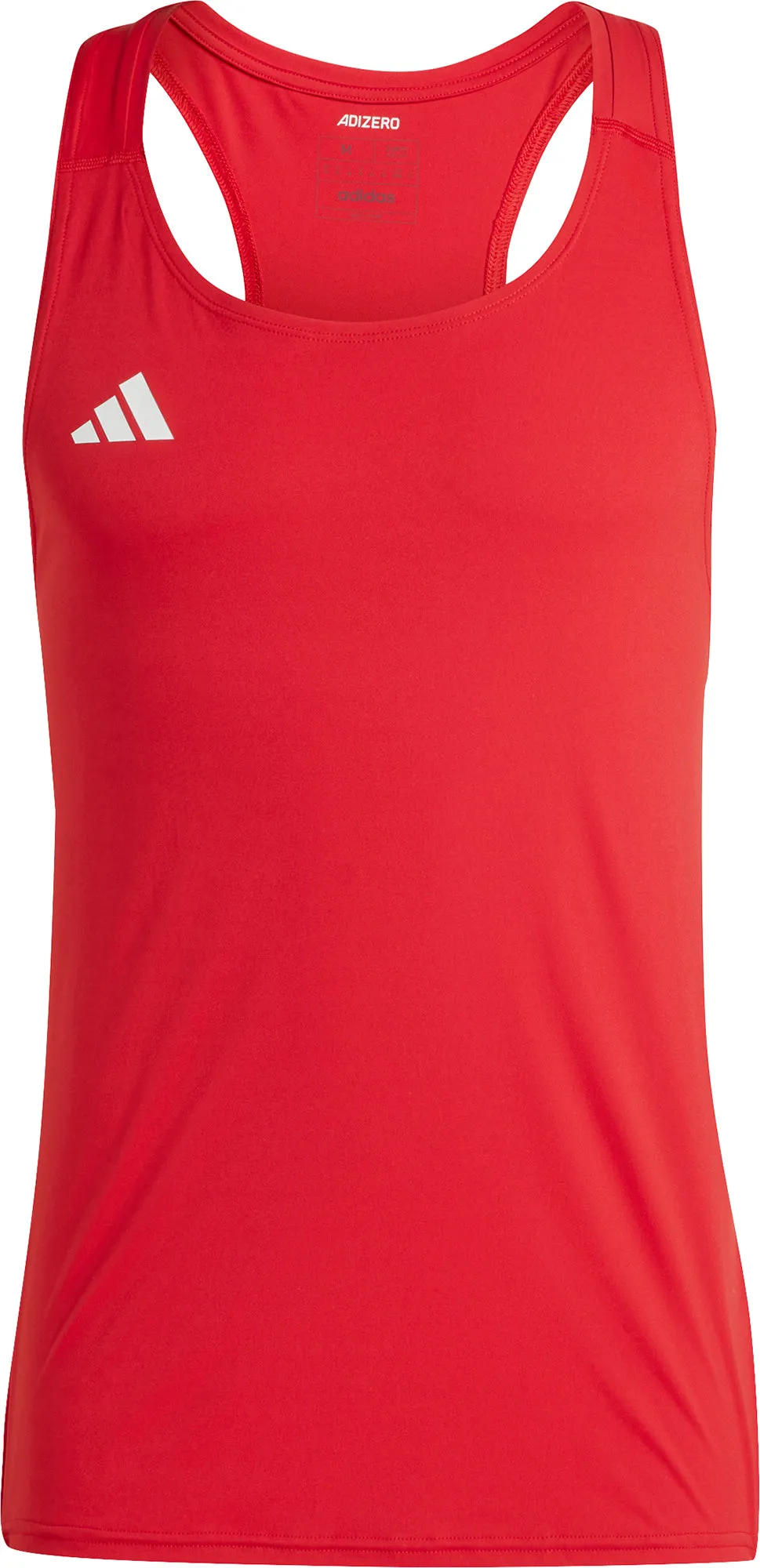 Clothing Adidas  Men adidas Adizero Essentials Mens Running Vest - Red