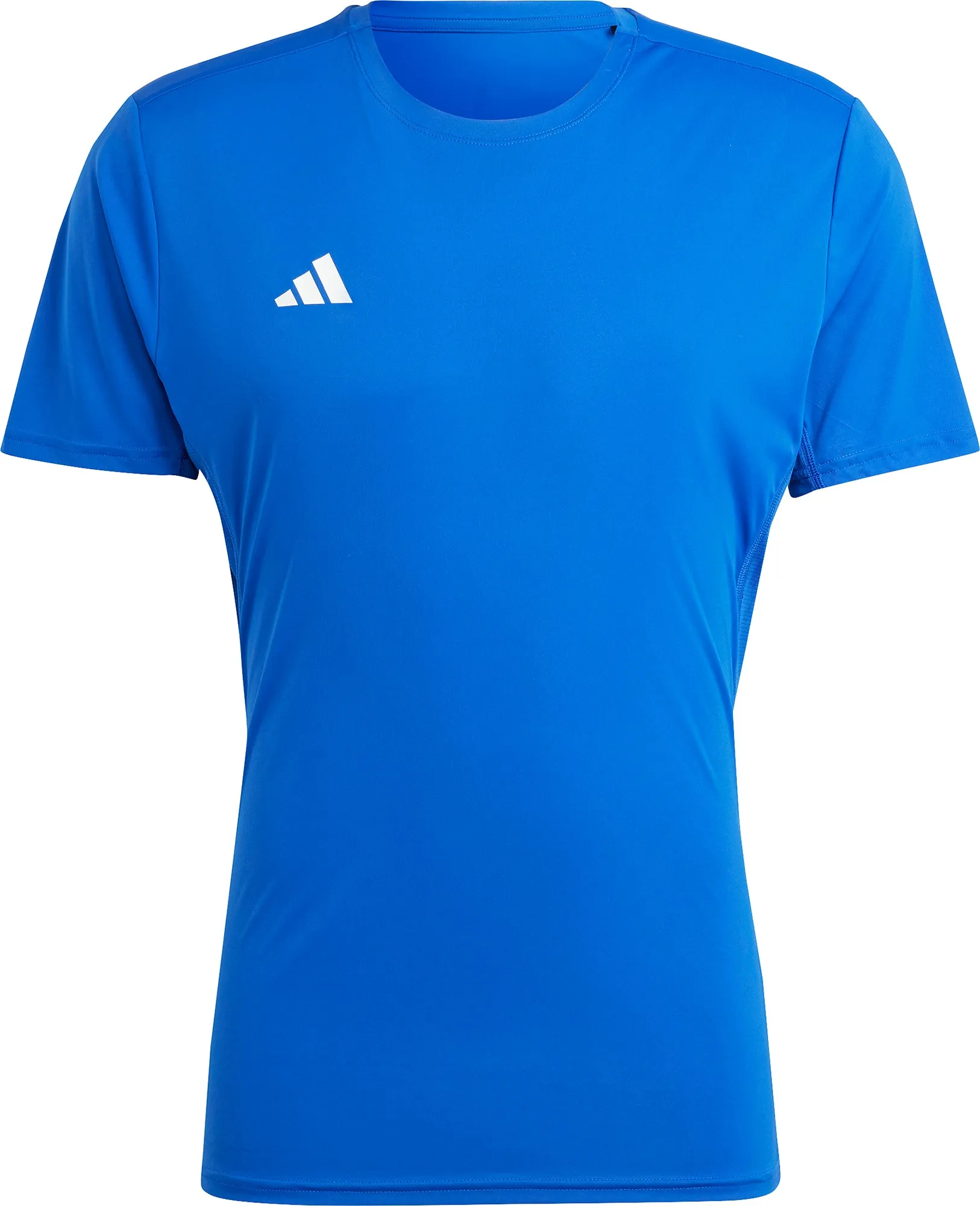 Clothing Adidas  Men adidas Adizero Essentials Short Sleeve Mens Running Top - Blue