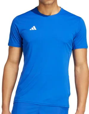 Clothing Adidas  Men adidas Adizero Essentials Short Sleeve Mens Running Top - Blue