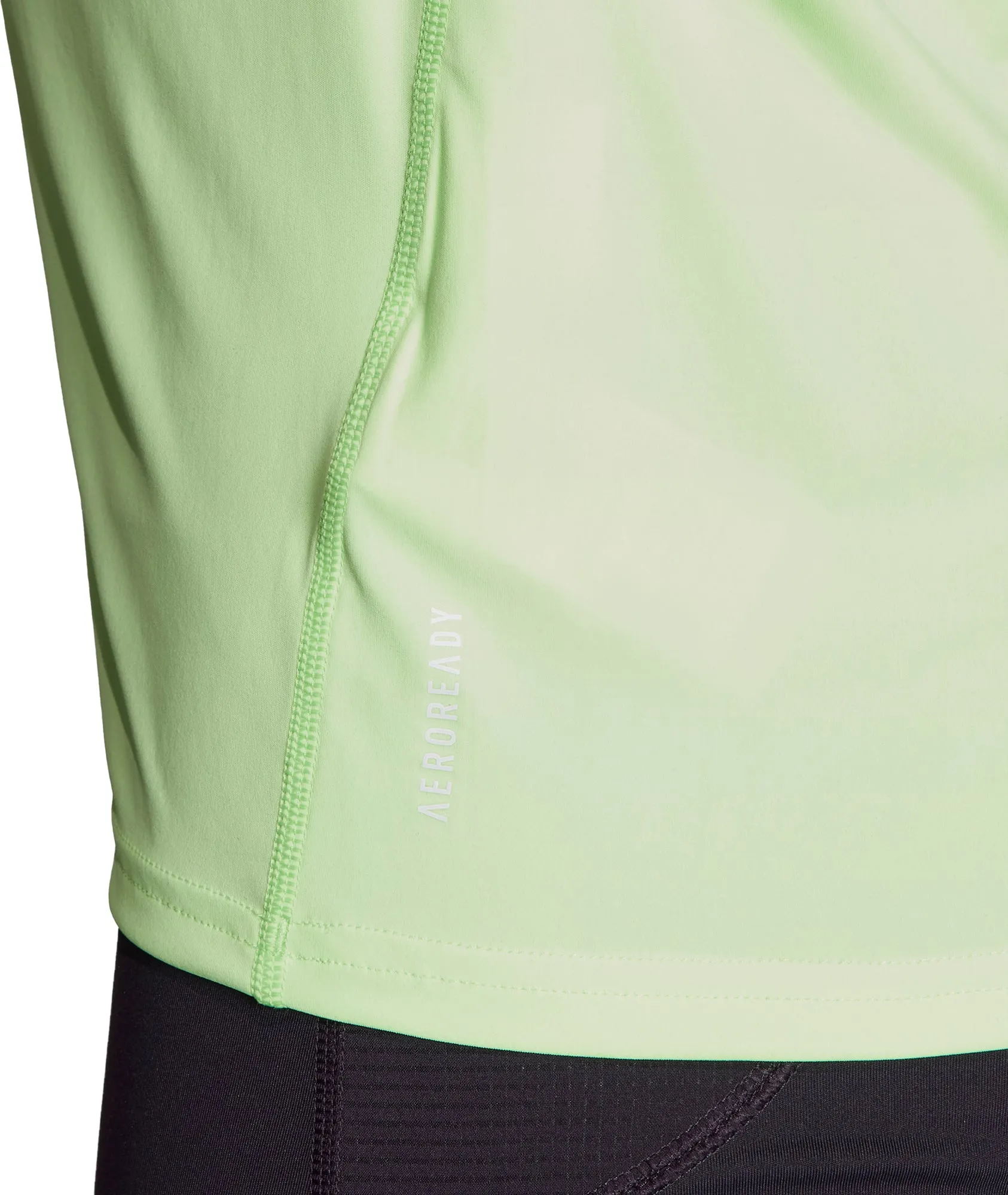 Clothing Adidas  Men adidas Adizero Essentials Short Sleeve Mens Running Top - Green