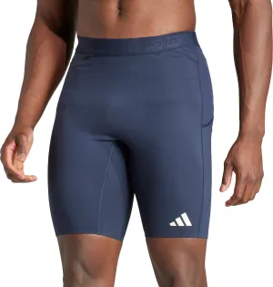 Clothing Adidas  Men adidas Adizero Mens Short Running Tights - Navy