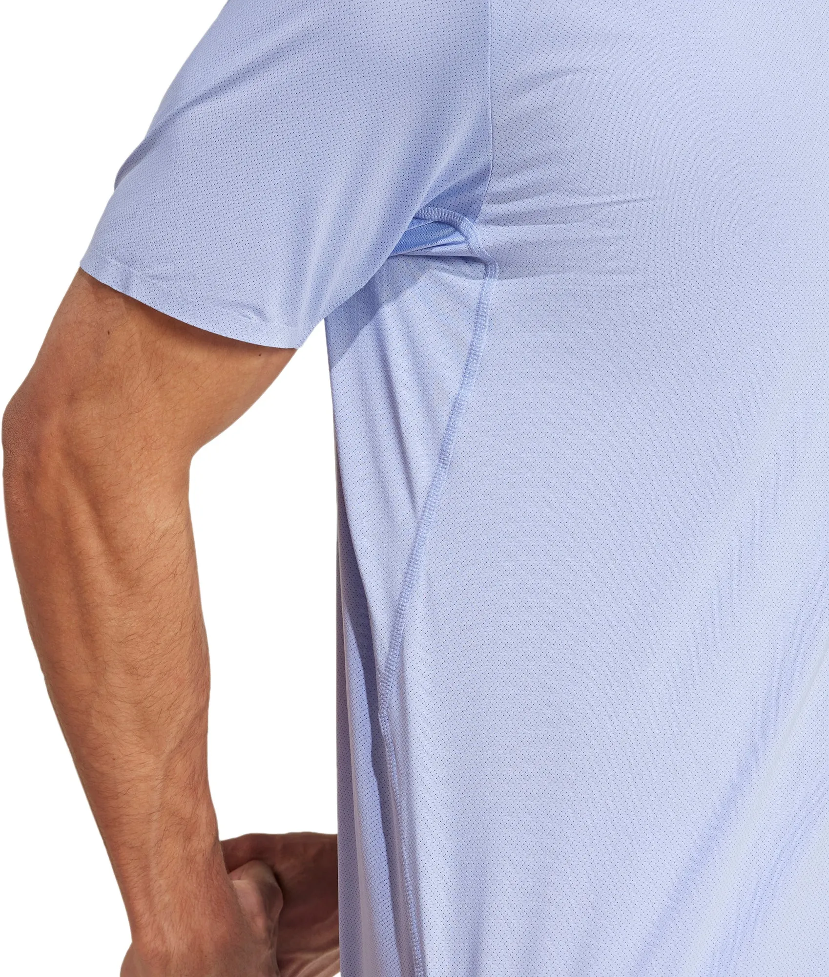 Clothing Adidas  Men adidas Adizero Short Sleeve Mens Running Top - Blue