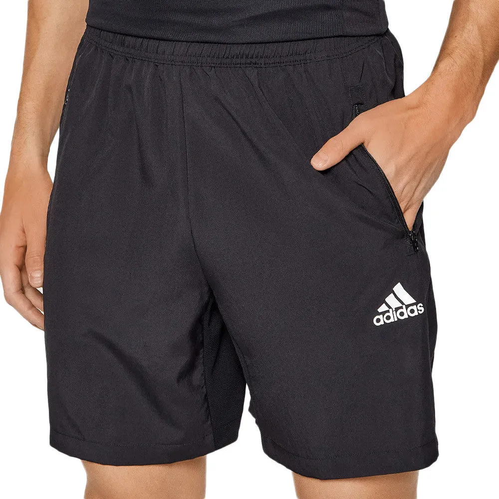 Clothing Adidas  Men adidas AeroReady Designed To Move Woven Mens Training Shorts - Black