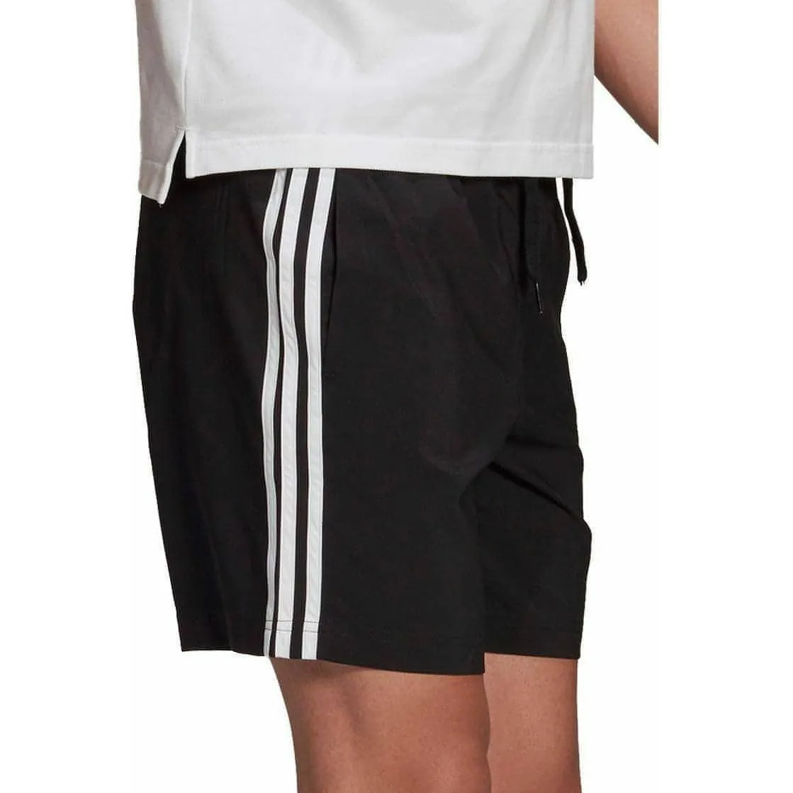 Clothing Adidas  Men adidas AeroReady Essentials Chelsea 3 Stripes Mens Training Shorts - Black