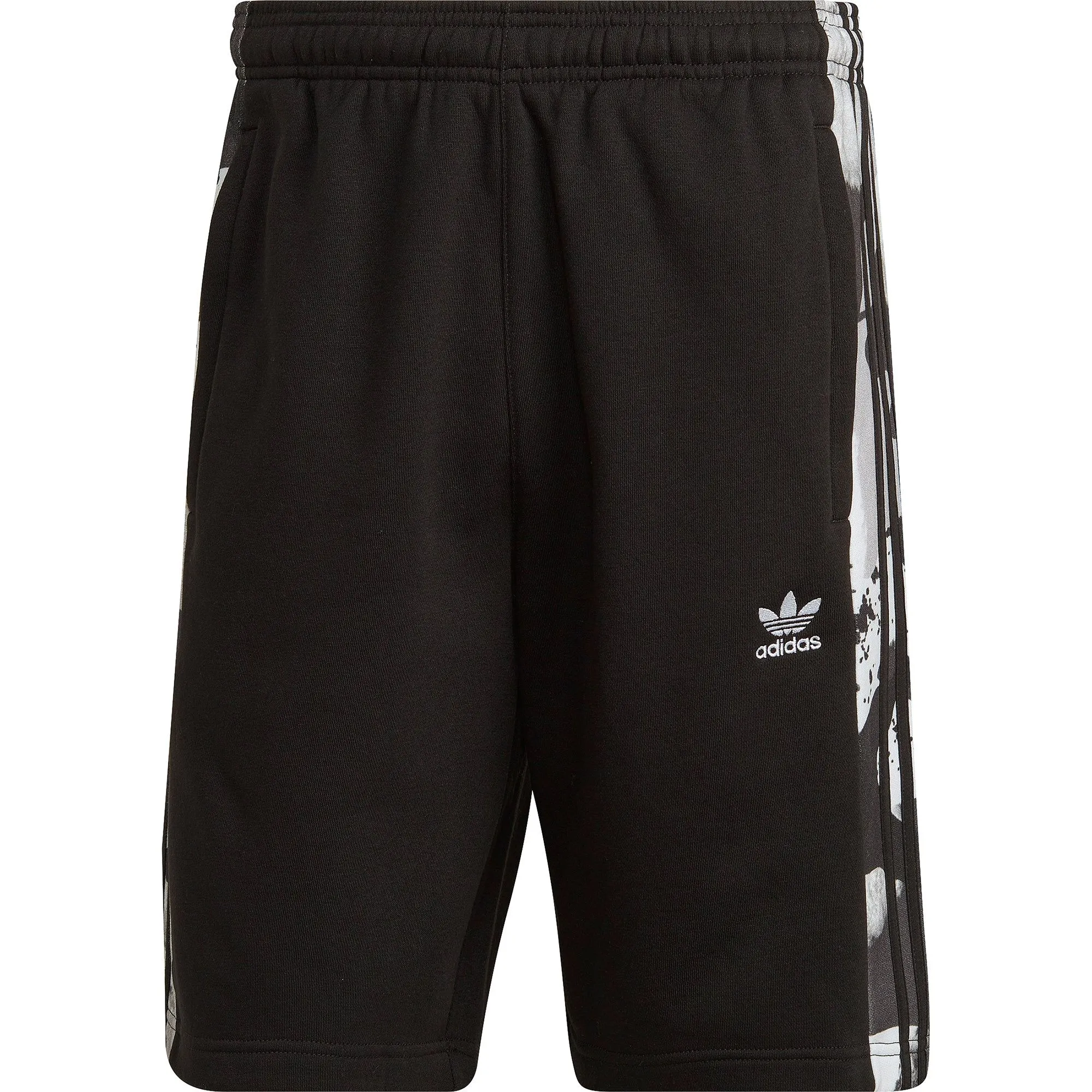 Clothing Adidas  Men adidas Camo 3 Stripes Mens Training Shorts - Black