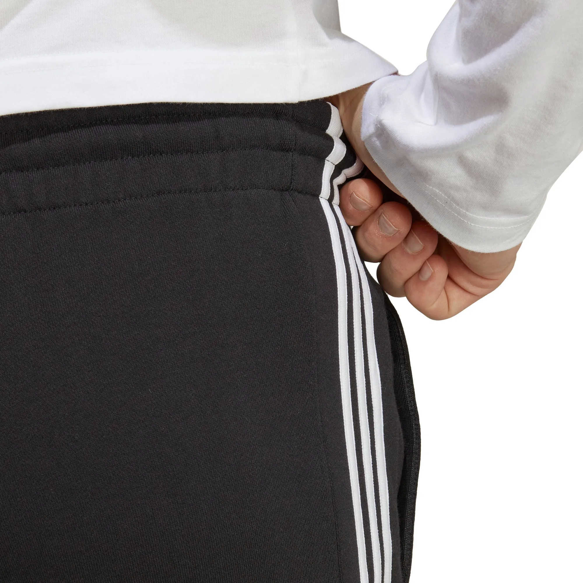 Clothing Adidas  Men adidas Essentials 3 Stripes Mens Shorts - Black