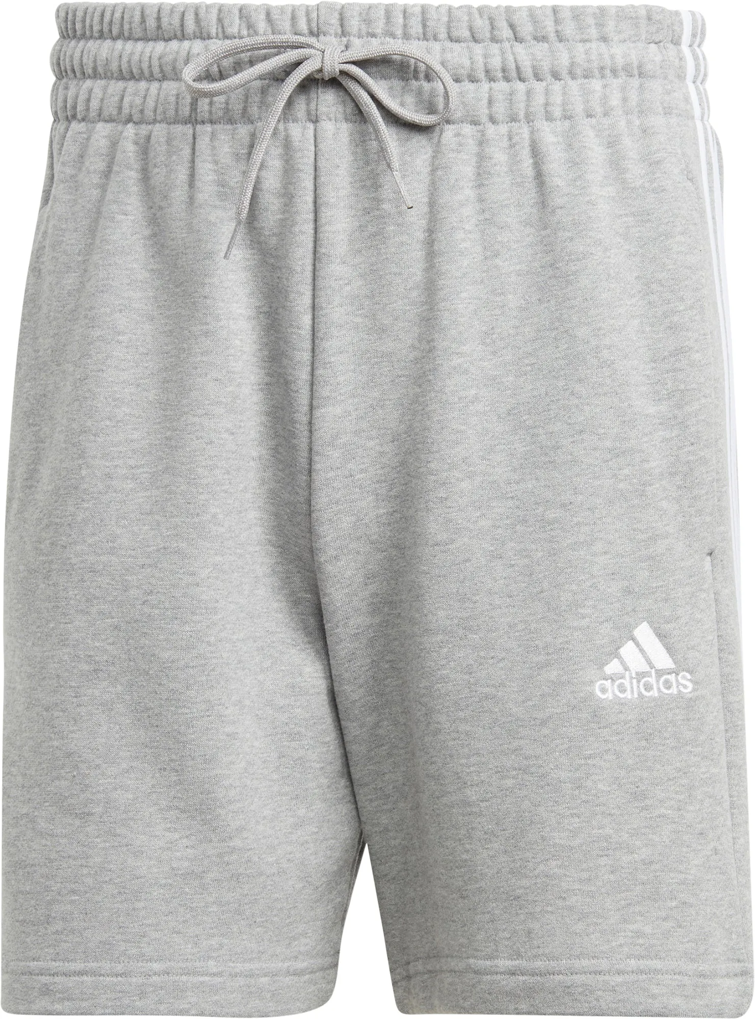 Clothing Adidas  Men adidas Essentials 3 Stripes Mens Shorts - Grey